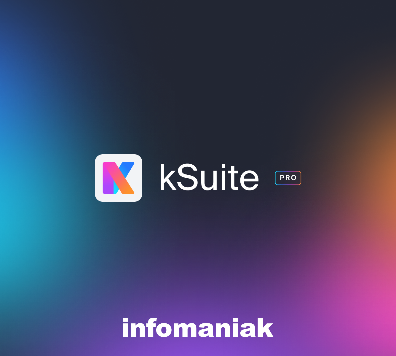 kSuite — visuel identité, thème pro