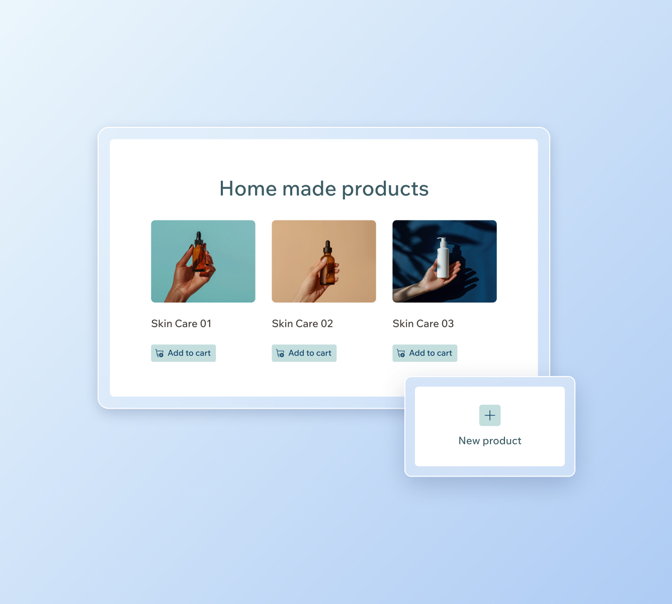 Site Creator — détail interface